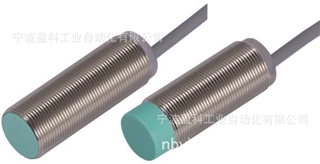 盈科 M12金属圆柱形电感式接近开关传感器ISB-02M12NO