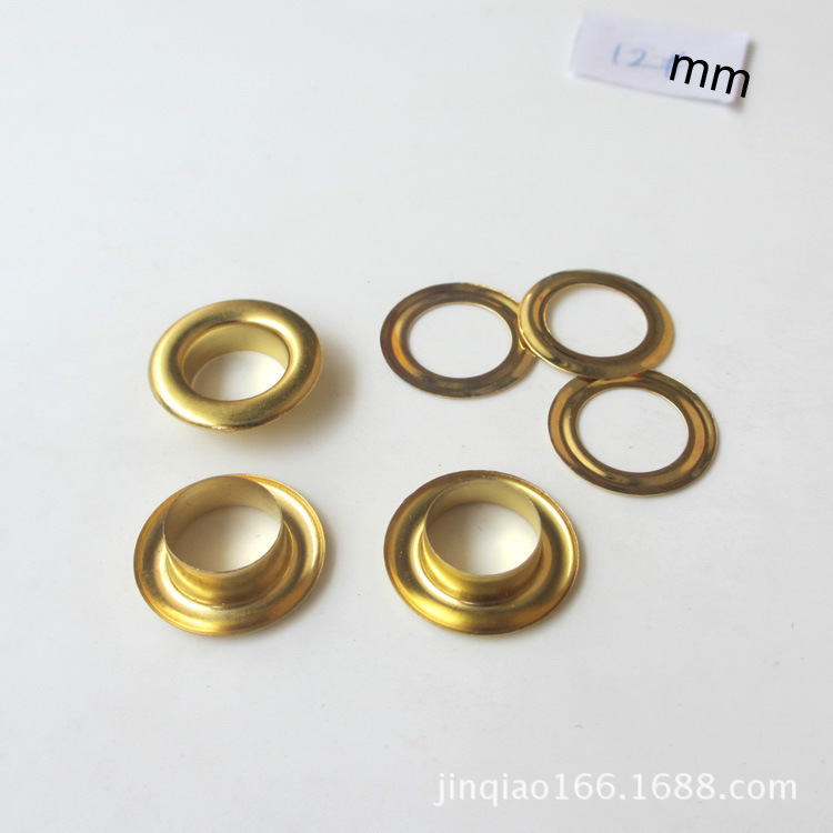 12mm鸡眼金色