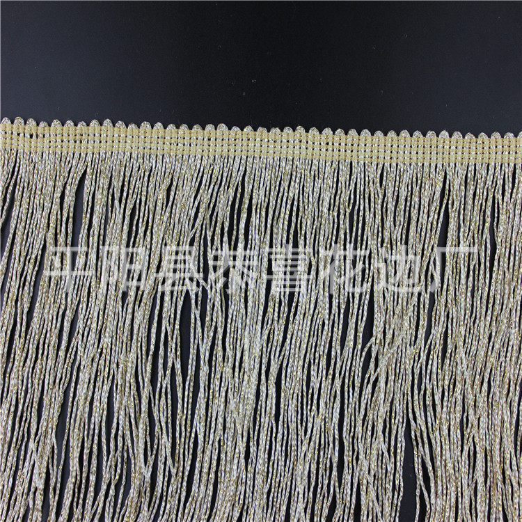 金银丝流苏排须