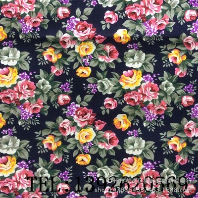 韩流时尚环保印花帆布小清新学院风碎花箱包手袋围裙 抱枕沙发面