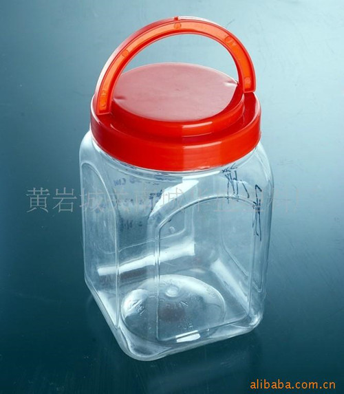 厂家直销特价食品级方形姜茶罐，pet食品塑料瓶、泡菜罐