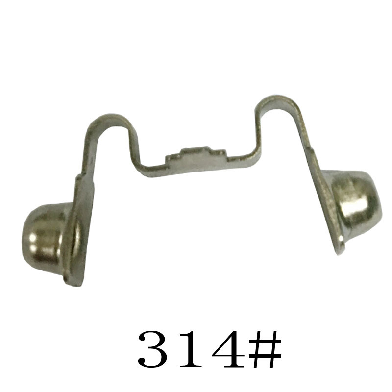 连体弹片 弹片 车充五金弹片 电子五金配件 电子五金冲压件