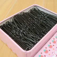 Korean U-shaped clip U-type hair clip hairpin organizer set black hair clip holder hair tool hairpin wholesale