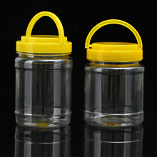 新款塑料瓶塑料罐pet食品茶叶罐糖果罐子 厨房用具外贸批发
