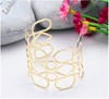 Fashionable metal bracelet, European style, simple and elegant design