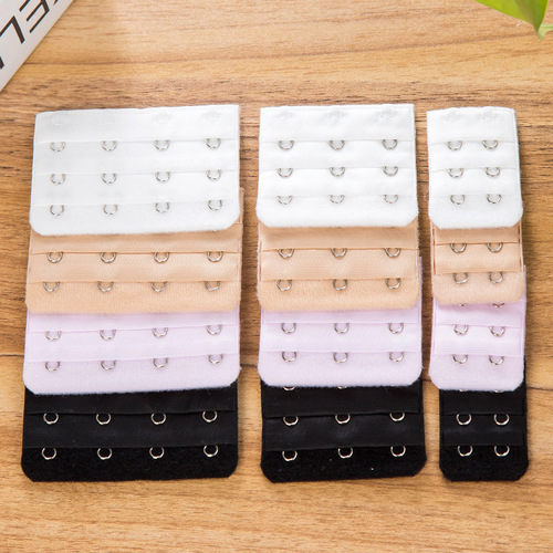1251 Underwear extension buckle bra extension button extension 3 buckles and 4 hook accessories plus straps