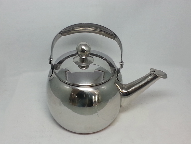 Factory direct sales of stainless steel water kettles for export, European-style round kettles, household multi-functional water kettles, steel handle water kettles wholesale detail image 6