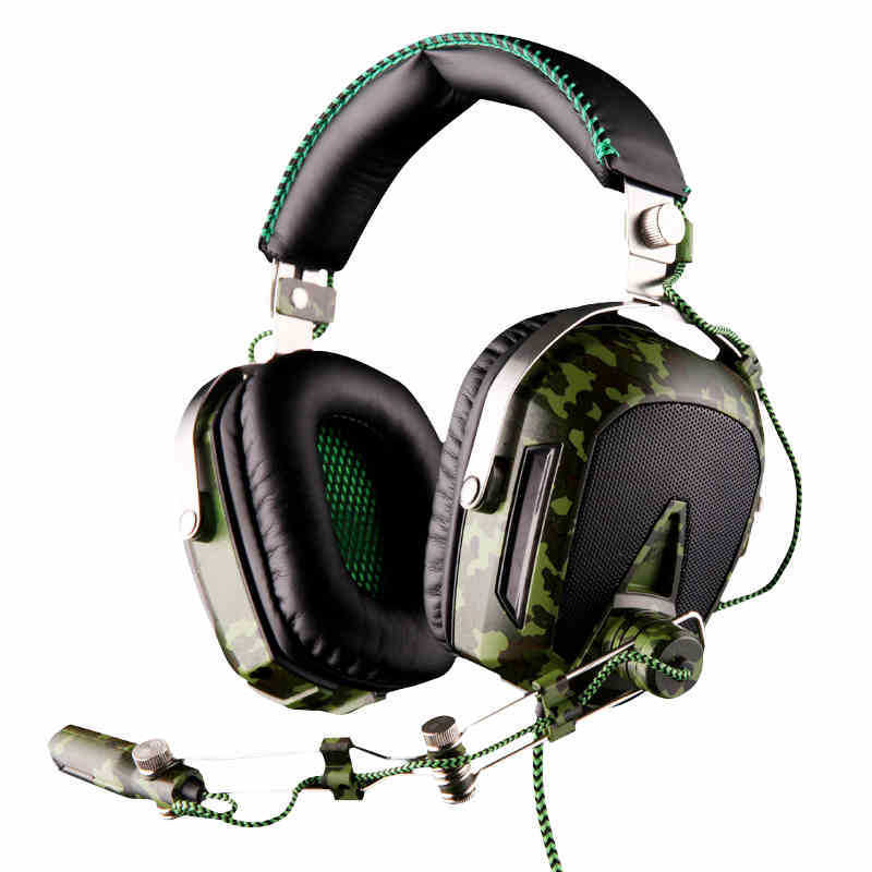 SADES / SANDES A90 Tornado Black Shark Breath Light Headphone Pilots Big Animated Buns Headdress - intl