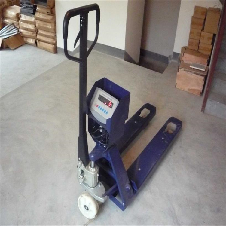 搬运叉车电子磅1吨价格 天津1吨叉车秤 1-3吨电子地牛秤