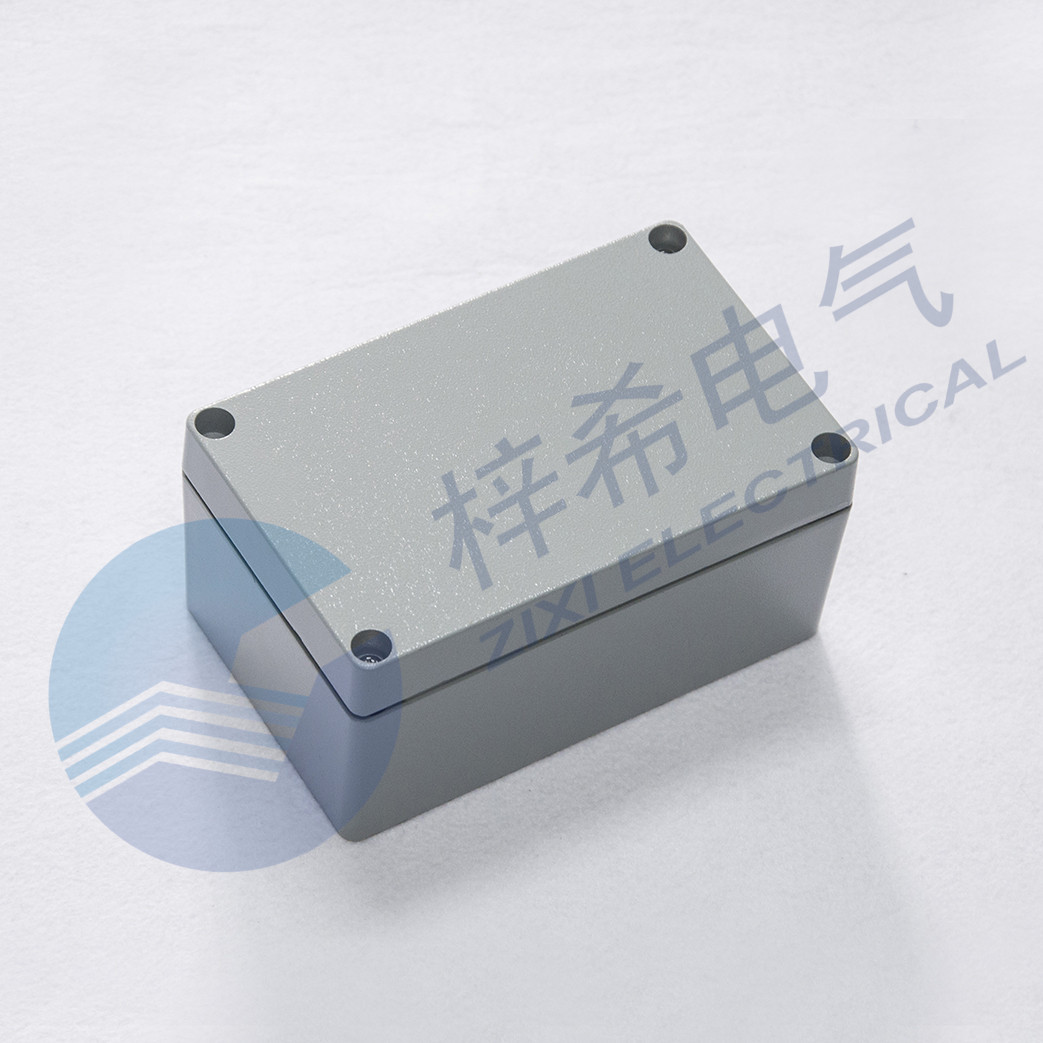 铸铝接线盒 160*100*80 防水接线盒 IP66金属防水盒 电缆监控盒