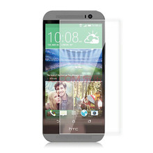 HTC M7mini/D601手钢化玻璃膜 M7mini 防爆膜 HTC D601钢化膜批发