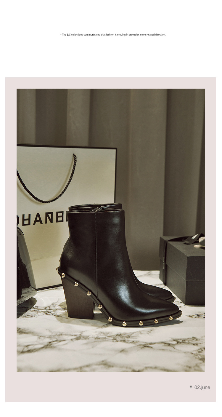 Bottes femme en En cuir - Ref 3354709 Image 33