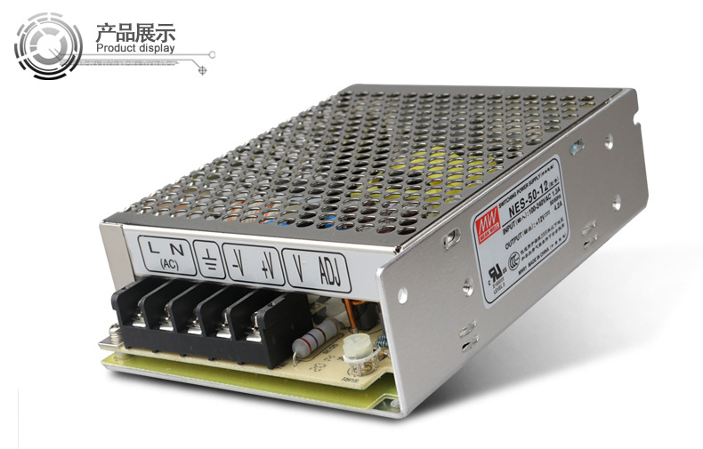 ȫ��ԭװ̨��MEAN WELL��γ���ص�Դ NES-50-12 50W 12V 4.2A