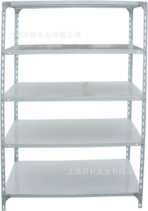 批发钢层板货架角钢家用储藏室置物架1*0.35*1.8多层收纳