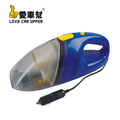 爱车帮手持式大功率车载吸尘器 12V干湿两用小型手持吸尘器|ru