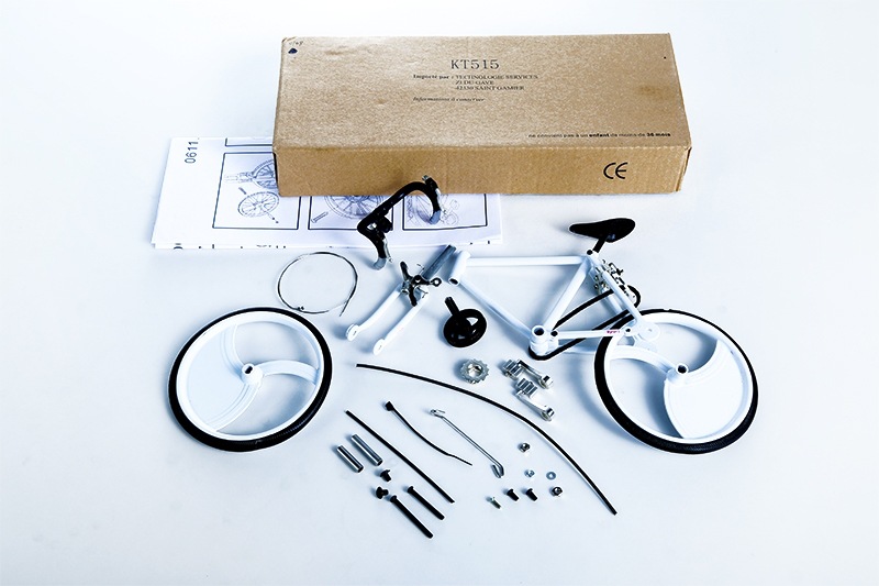供應可拼裝自行車模型 科學玩具  歐洲學校教學器材