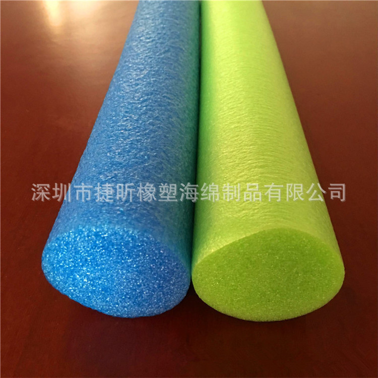 厂家批发2cm直径彩色珍珠棉实心棒子隔离缓冲家居用泡沫棒可定