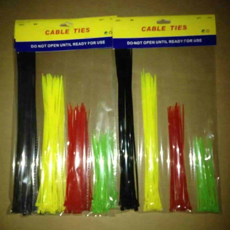 长期供应彩色塑料扎带 温州彩色尼龙扎带 彩色尼龙扎带批发