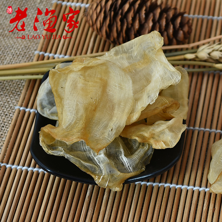 小紅魚膠批發 紅魚肚 厚肉北海花膠500g甜品 魚鳔幹貨 壹件代發
