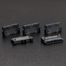 SATA母頭7+6Pin貼板ATM機汽車控制板用移動硬盤連接器