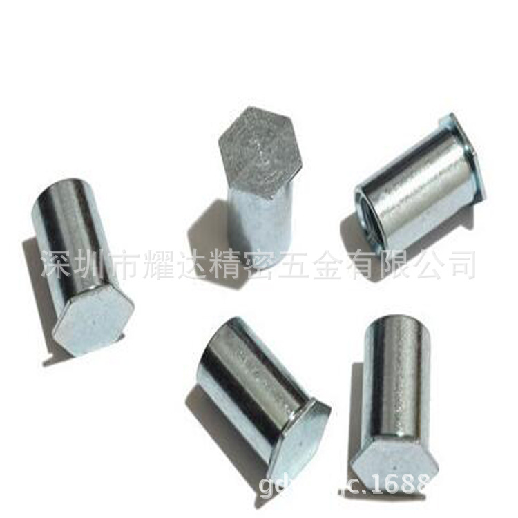 现货批发BSO-3.5M3-3到50MM螺柱压铆螺柱 五金螺母柱 六角螺柱