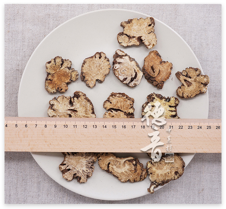 Chuan Xiong Sliced Sichuan Lovage Rhizome Dried Herb for Decoction and Culinary Use 100g Bag key features