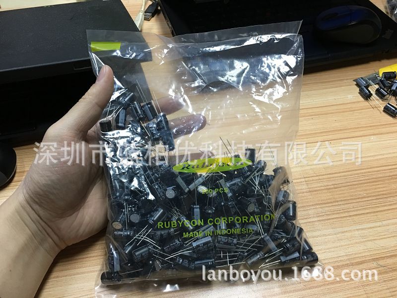 红宝石电解电容 MS25PX102MEFC 25V-1000UF PX 10X16 全新现货