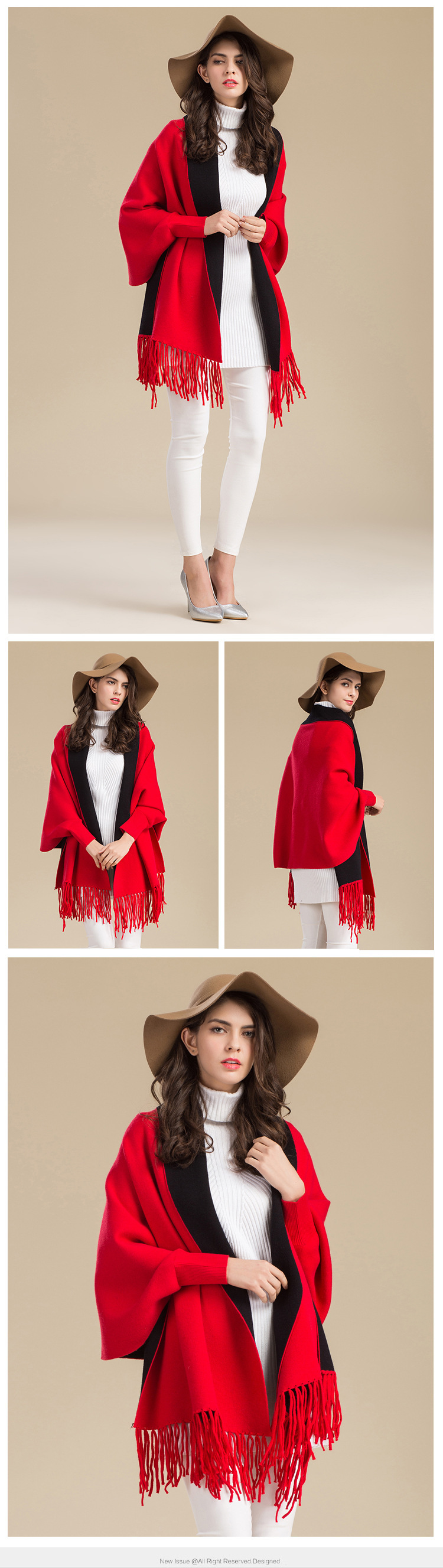 Blouson femme en Cachemire - Ref 3321401 Image 51