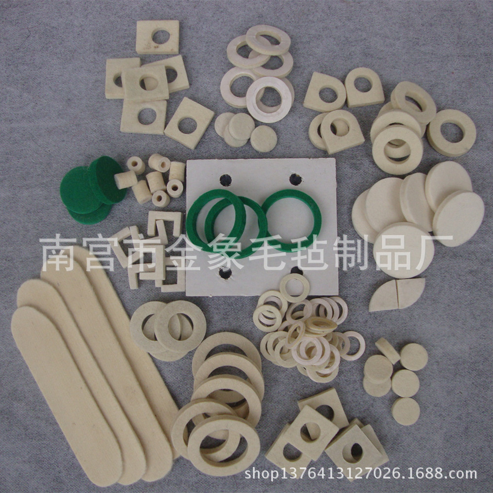 供应毛毡环 羊毛毡垫 化纤毛毡垫 纤维毛毡垫 毛毡圈垫