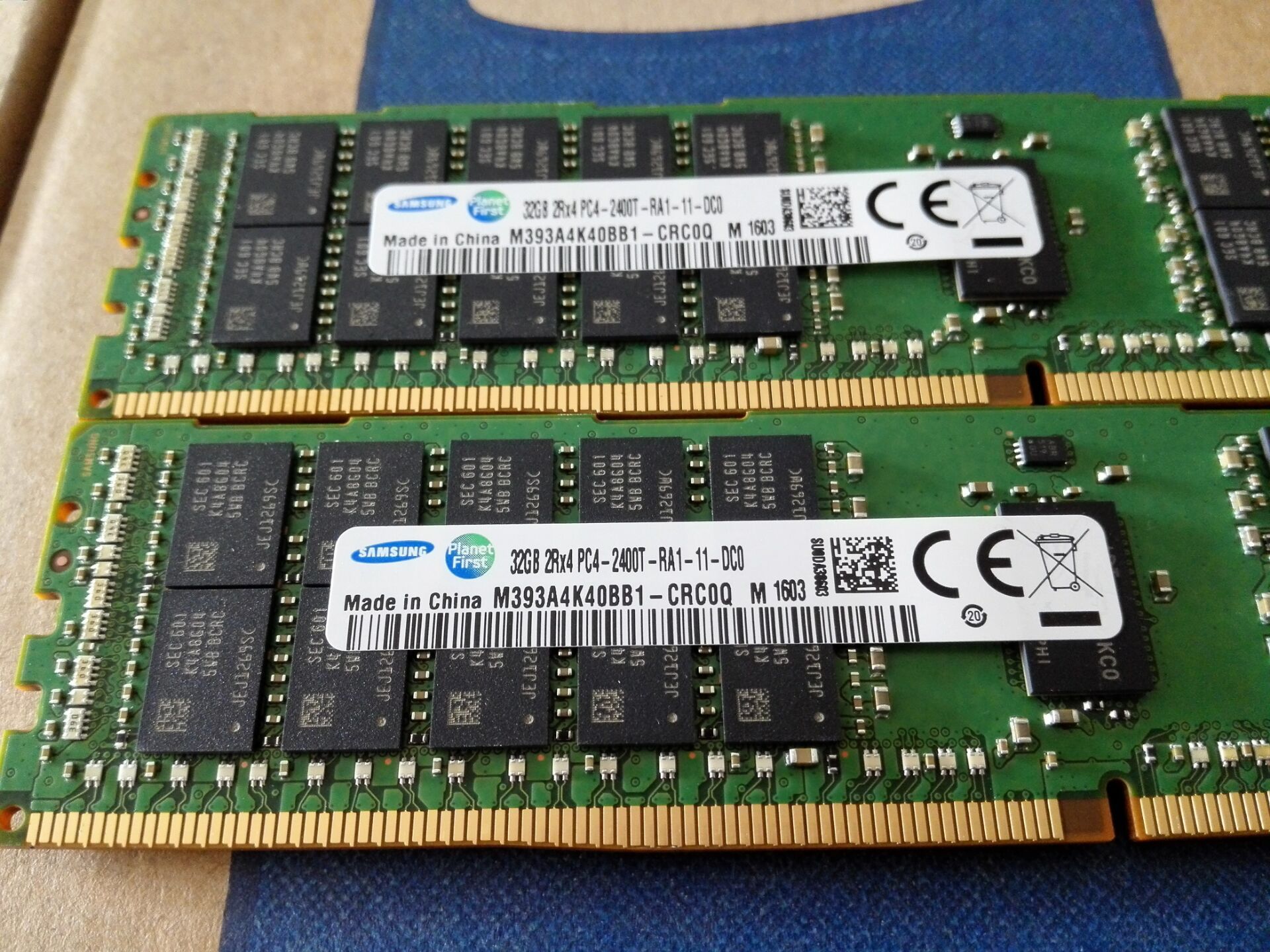 64GB (4x16GB) DDR4-2400 ECC RDIMM RAM Kit - For HP Z440 Z640 Z840