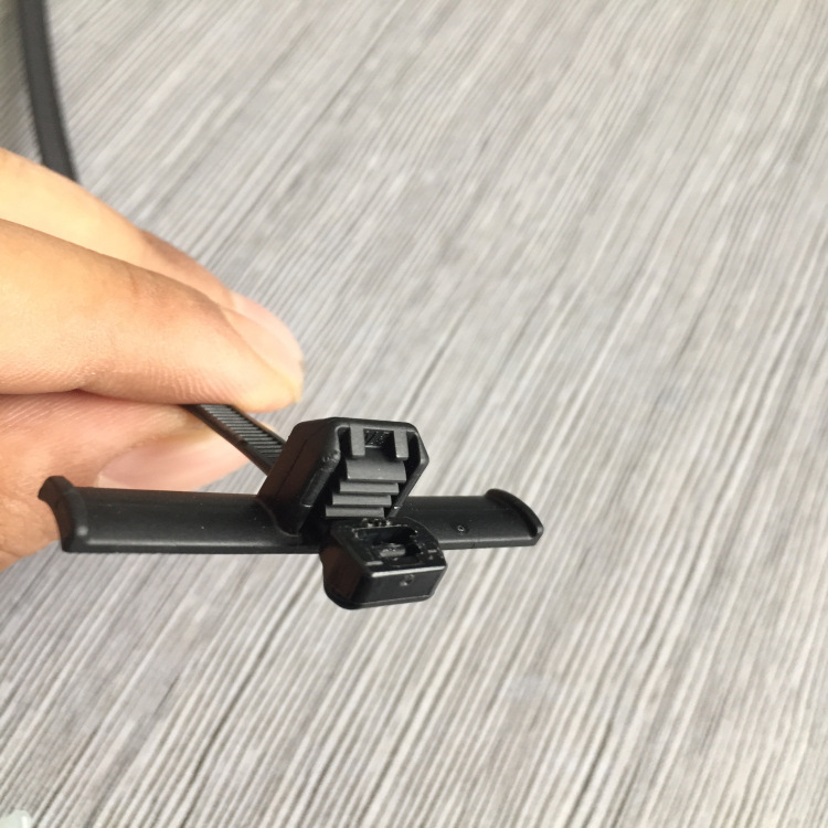 汽车扎带 勒死狗扎带 钣金扣 反齿尼龙线束 5*200mm  汽车线束