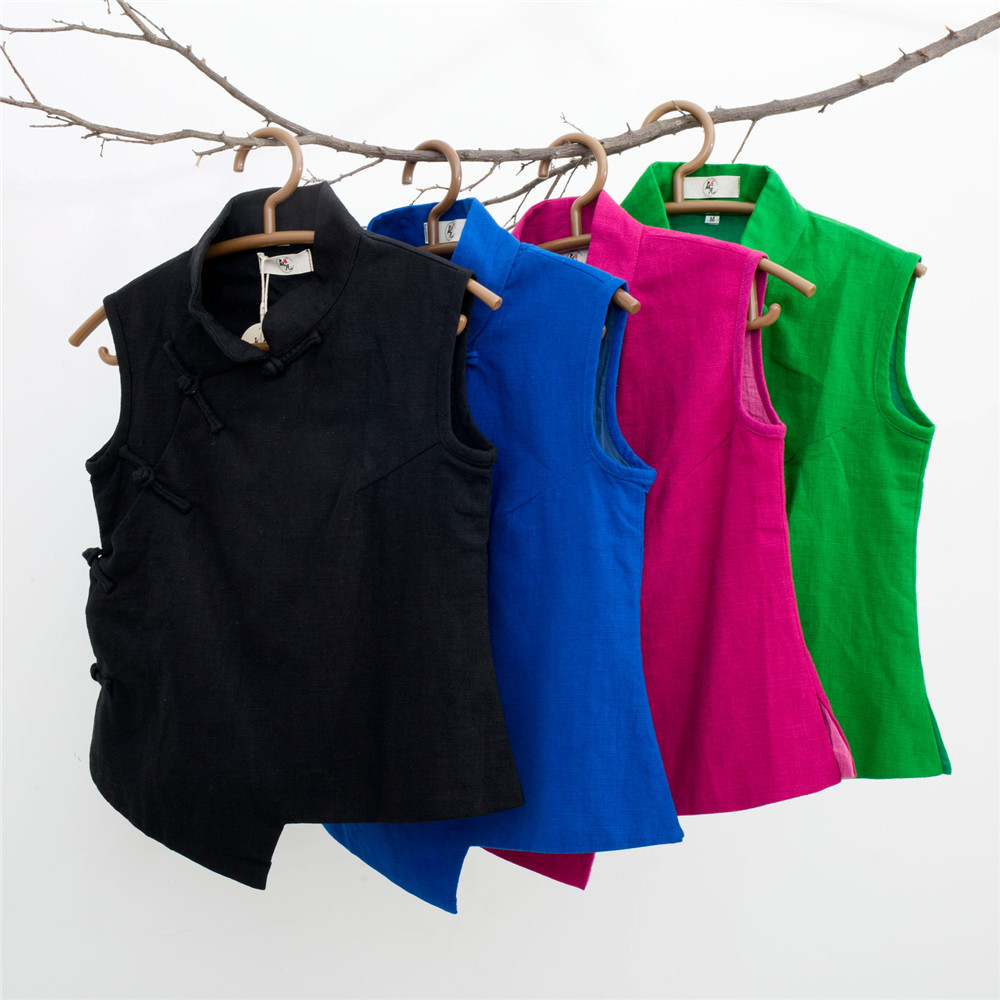 Gilet femme MA FAN TISSU en Chanvre - Ref 3316987 Image 1