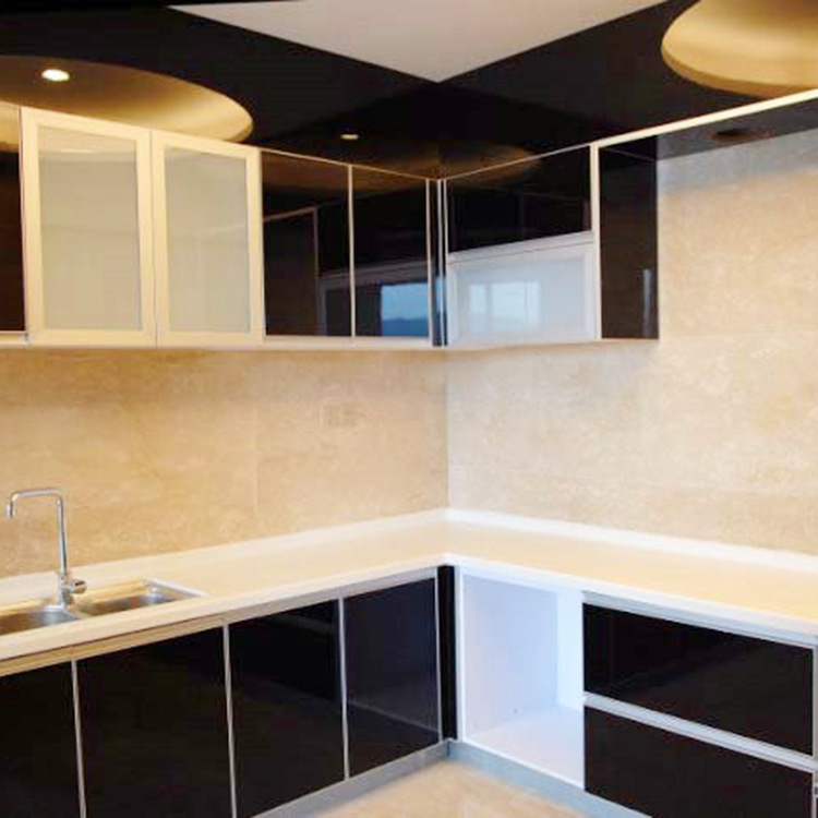 cupboard Retread reform repair mesa Door replace Quartz Crystal steel door Whole cupboard Customized Modern minimalist