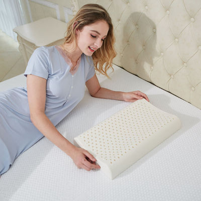 批发天然儿童乳胶枕宝宝健康枕芯1-10岁卡通全棉枕芯KC003纯棉|ms