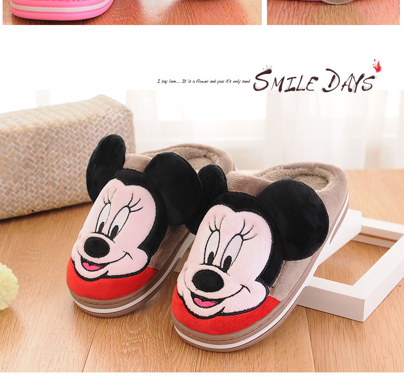 Pantoufles enfants en suède pour hiver - semelle plastique - Ref 1008207 Image 21