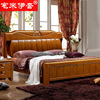 Manufactor Direct selling All solid wood 1.8 M bed Jiangxi Province furniture oak wholesale customized Double bed X286