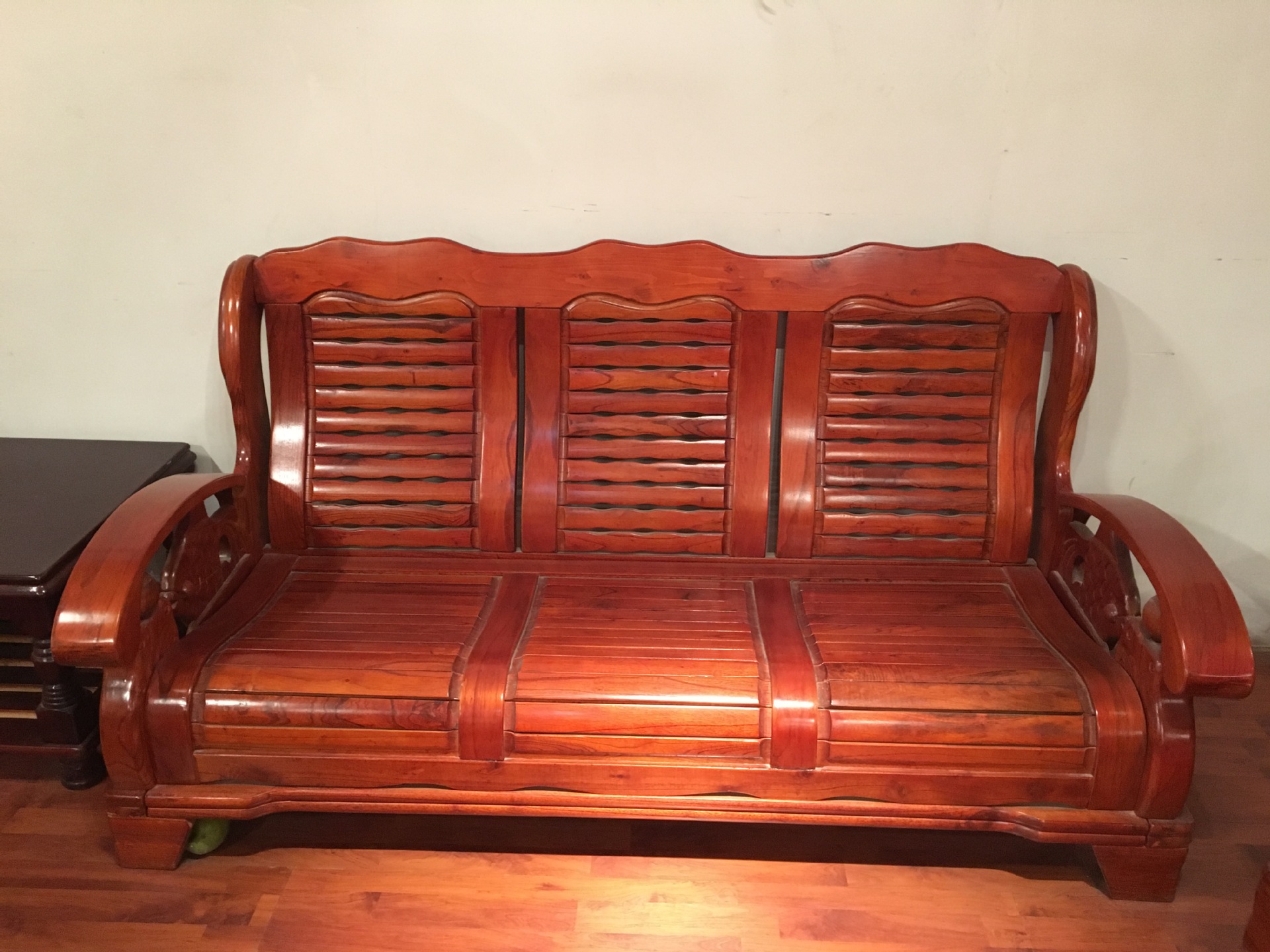 豪丽中式实木沙发 客厅办公两用组合型苦莲木沙发批发价酒店沙发