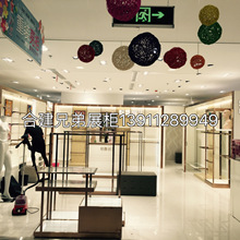 女装展柜专卖店展示柜 北京展柜厂烤漆制作不锈钢展柜展台