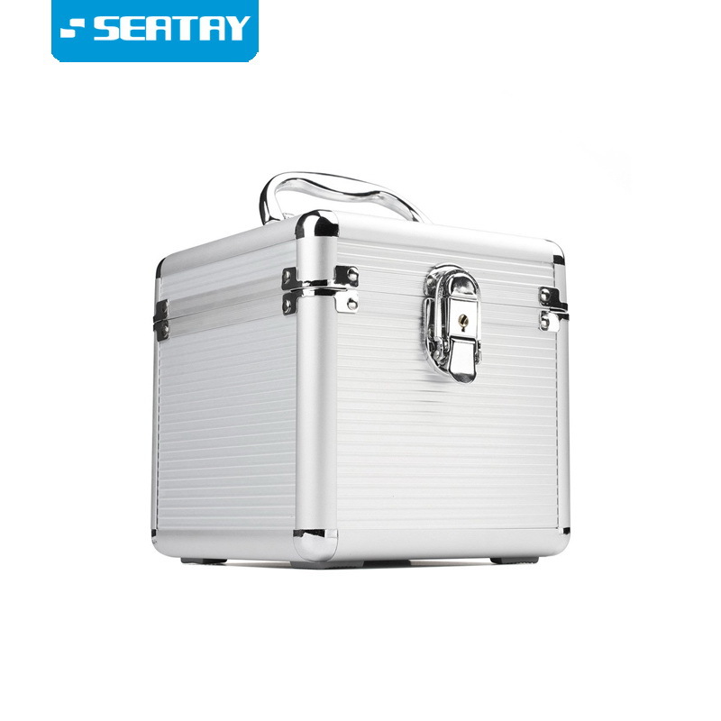 seatay硕力泰BX501铝合金硬盘保护箱两用硬盘收纳箱硬盘盒安全锁
