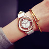 Double-sided retro fashionable men's watch suitable for men and women, Korean style, simple and elegant design