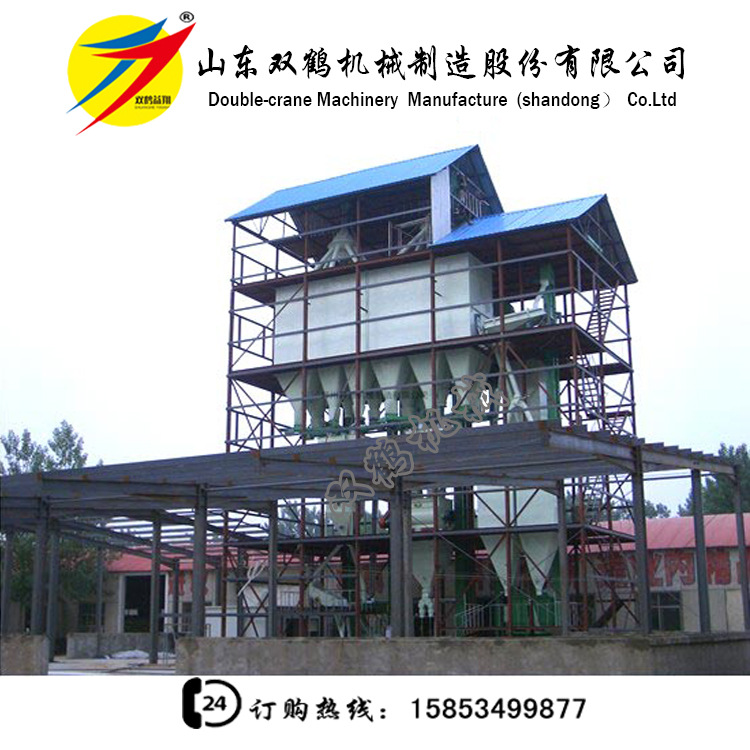 双鹤牌时产3吨鱼饲料机械 家禽畜饲料颗粒生产线，可包安装和培训