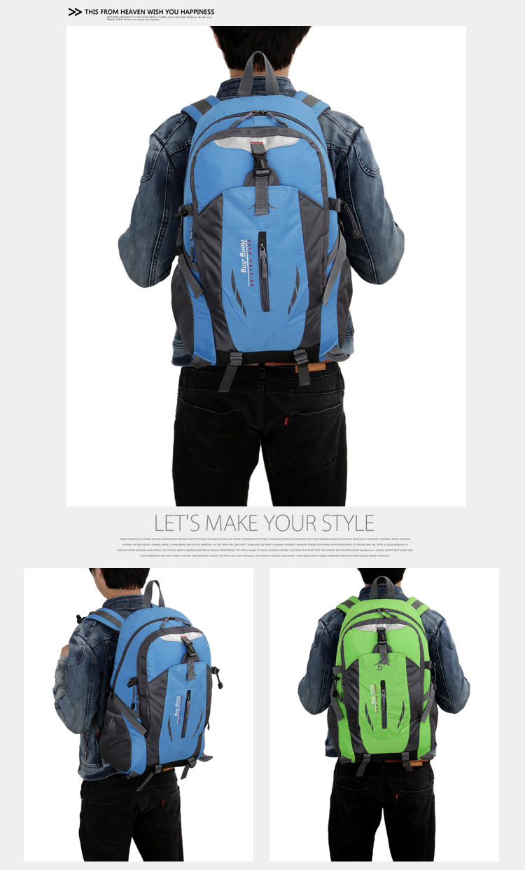 Impermeable Otras Mochila De Senderismo Casual Mochilas Deportivas display picture 2