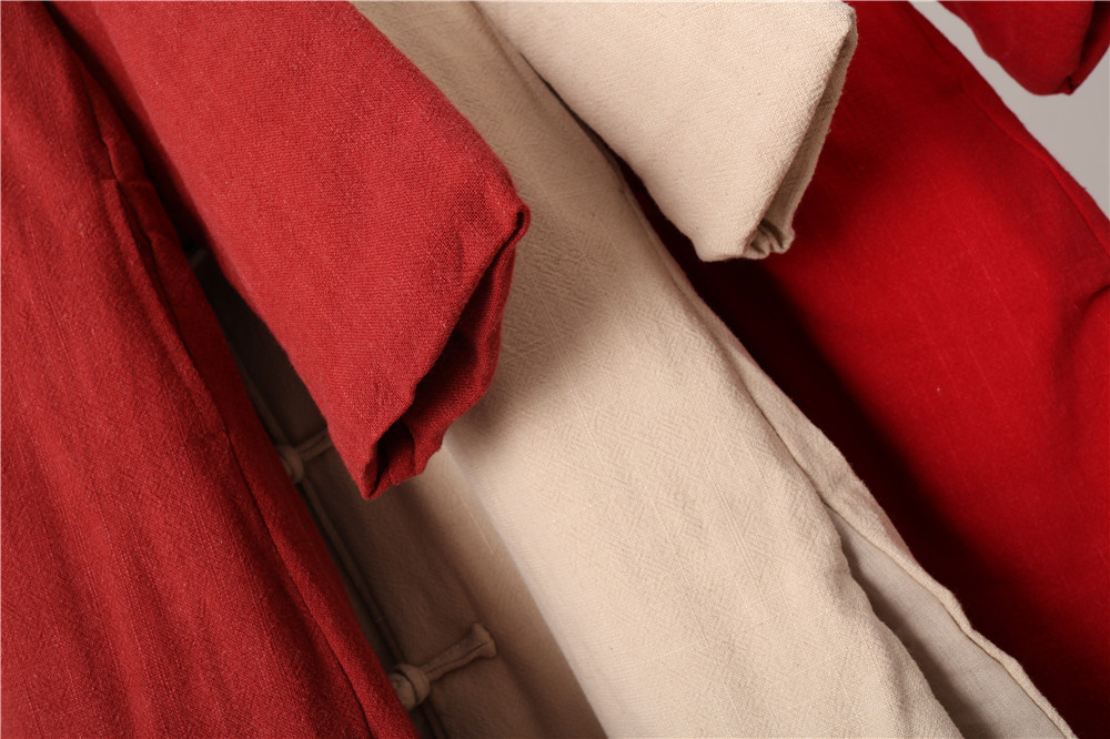 Hooded Cotton-Linen Jacket Image 8