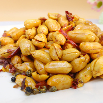 Manufactor wholesale Spicy and spicy Peanut Rice 5 Dry Fruits Roasting food Henan specialty Fried peanut On behalf of