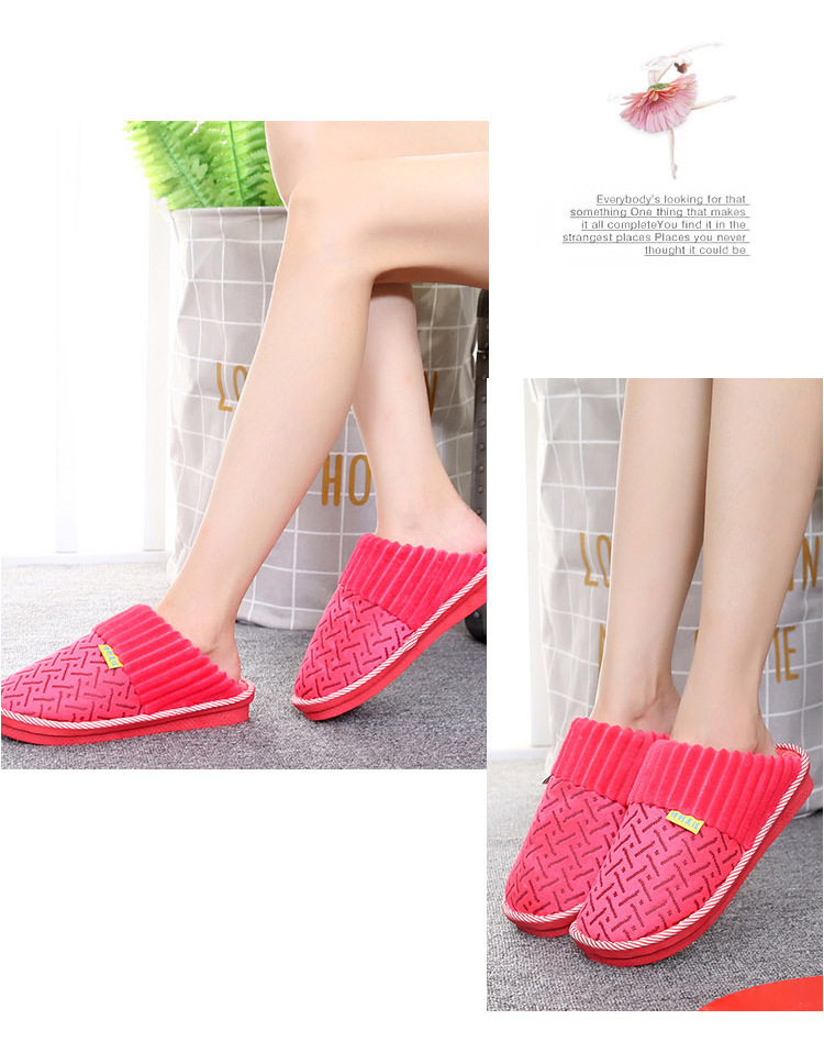 Pantoufles enfants en suède pour hiver - semelle coton - Ref 1004947 Image 54