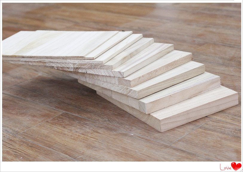 Free Shipping Taekwondo Wooden Board Empty Hand Kung Fu Training Examination Performance Split Kicking Paulownia Wood Standard Special Castanet