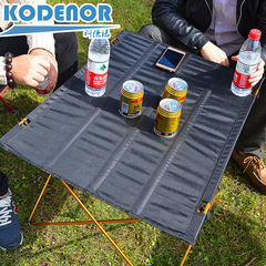 Codno outdoor aluminum alloy folding table leisure mesh beach table portable barbecue picnic table