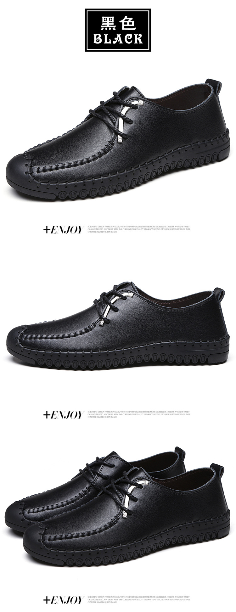 Chaussures homme en cuir véritable - Ref 3445826 Image 40