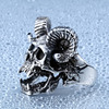 Men's accessory stainless steel, ring, European style, wholesale, punk style