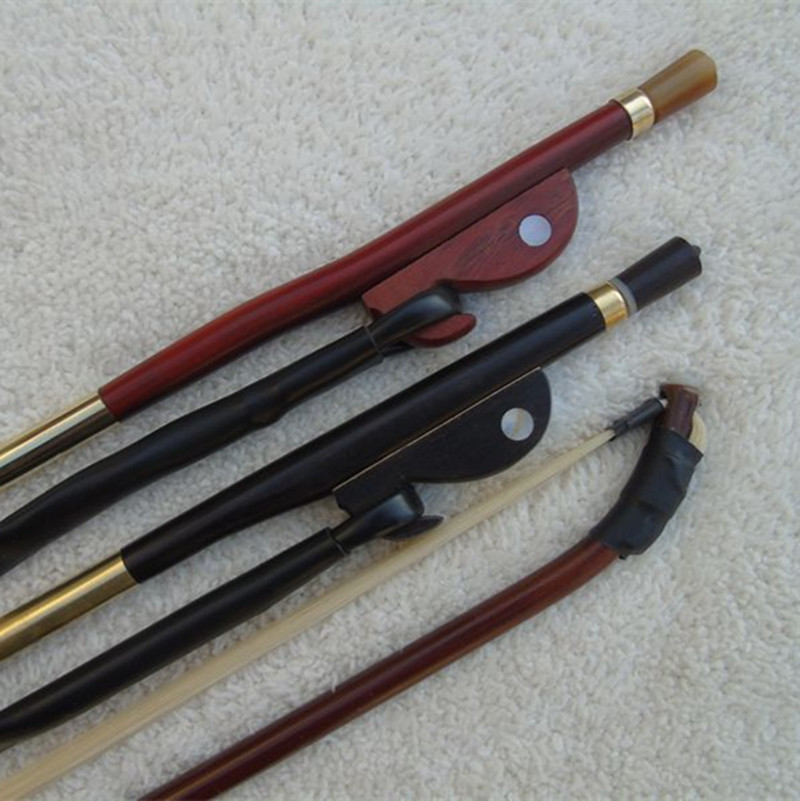 彩雲歸二胡弓黑檀紫檀接把二胡弓高級白馬尾二胡弓考級練習琴弓
